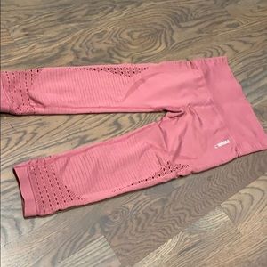 Gymshark Energy + Seamless Cropped Leggings